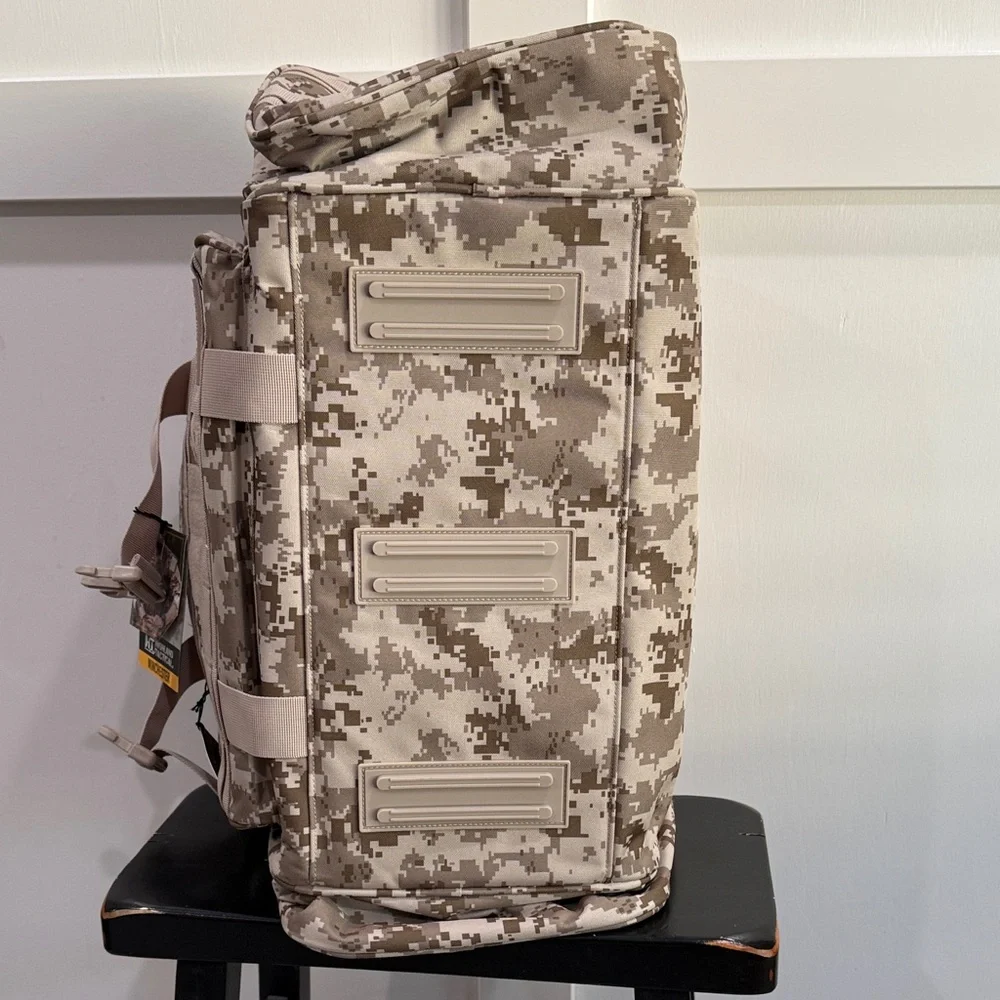 Highland Tactical - Desert Digi Camo Duffel Bag - Tan